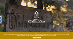 Desktop Screenshot of poderecastellaccia.it