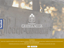 Tablet Screenshot of poderecastellaccia.it